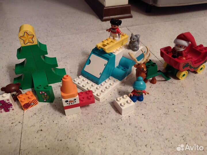 Lego duplo новый год 10837