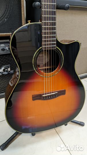 Электроакустическая гитара Fender GA45SCE 3TS