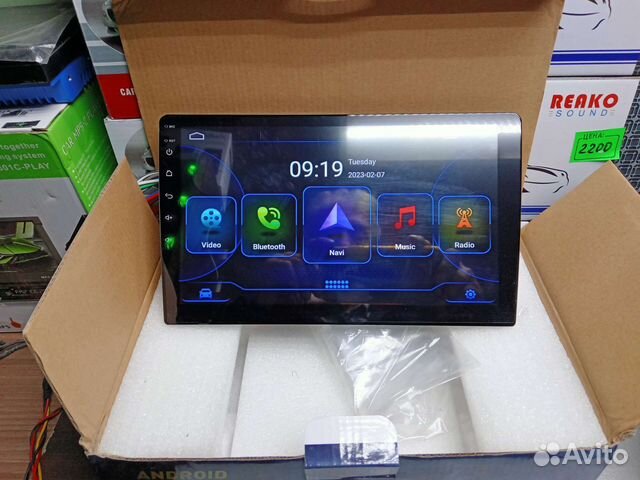 Магнитола Андроид 7-9-10 дюймов