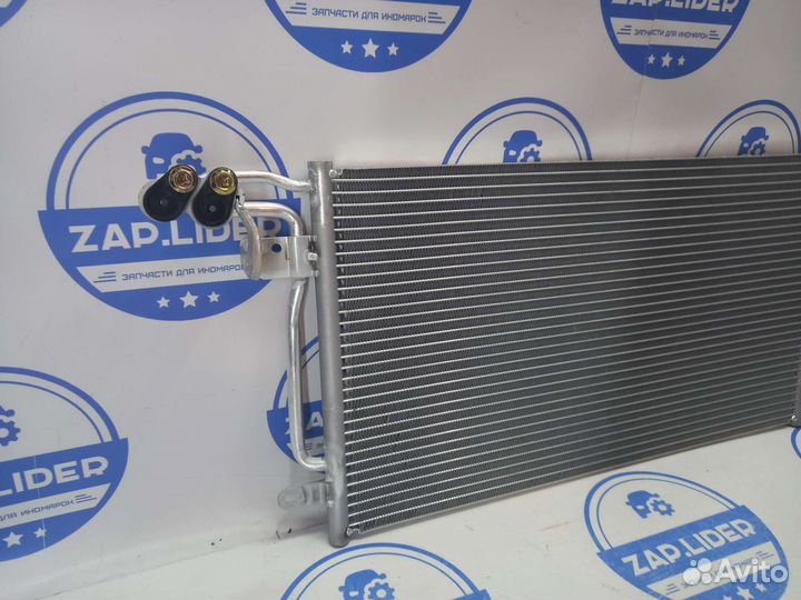 Радиатор кондиционера Фольксваген Поло 5 2010-2020