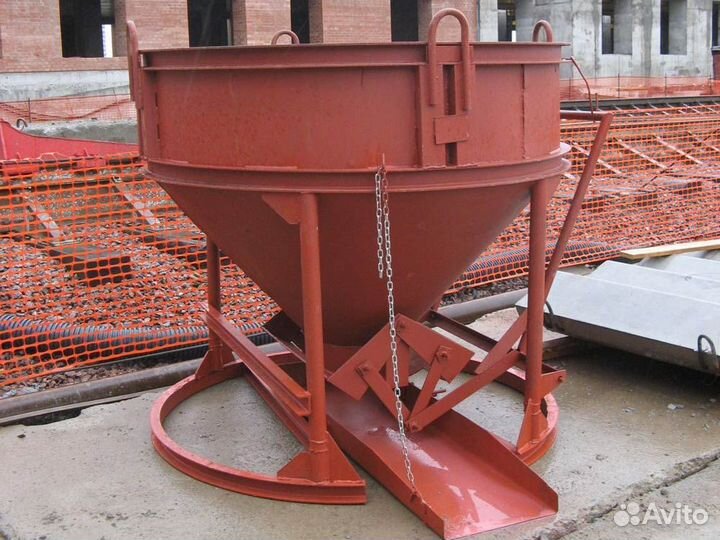 Бадья для бетона/рюмка аренда /прокат инструмента