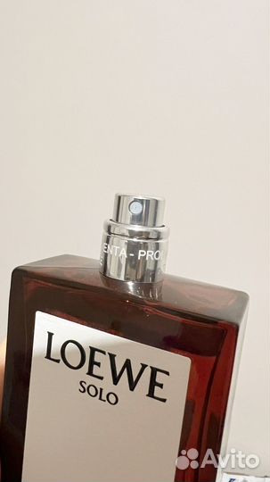 Туалетная вода loewe solo cedro 100 мл