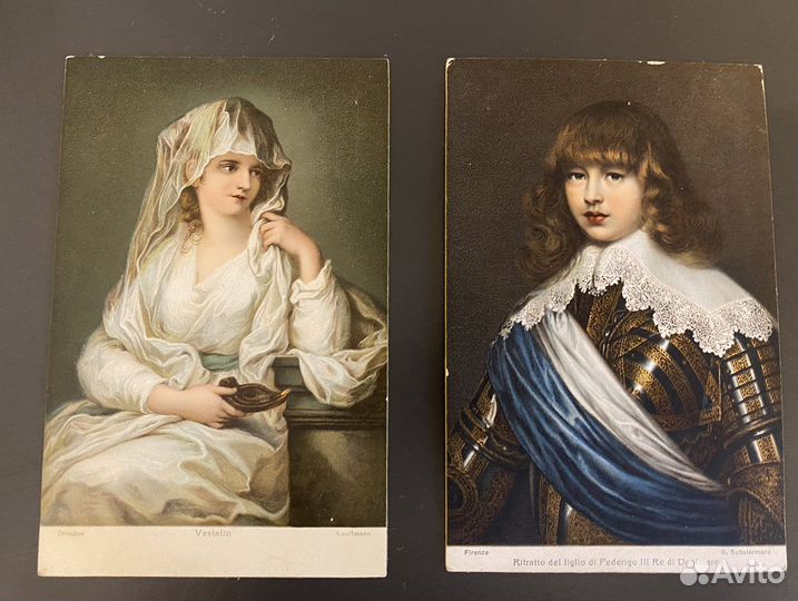 Антикварные открытки