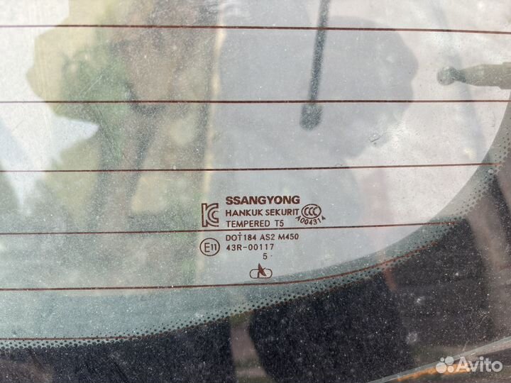 Крышка багажника Rexton