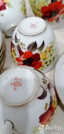 Чайный сервиз лфз СССР