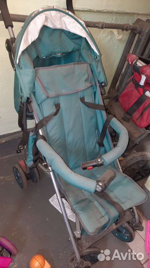 Прогулочная коляска трость бу