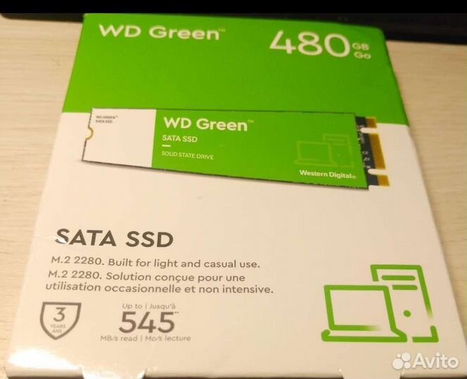 SSD 120, 256, 480gb, 1tb новые