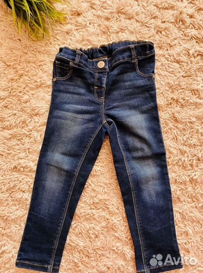 Джинсы для девочки next 98