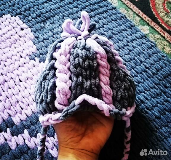 Плед и шапочка на выписку