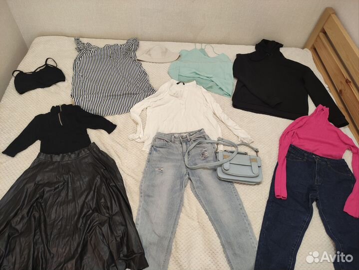 Женские вещи пакетом р-р 40(xs)