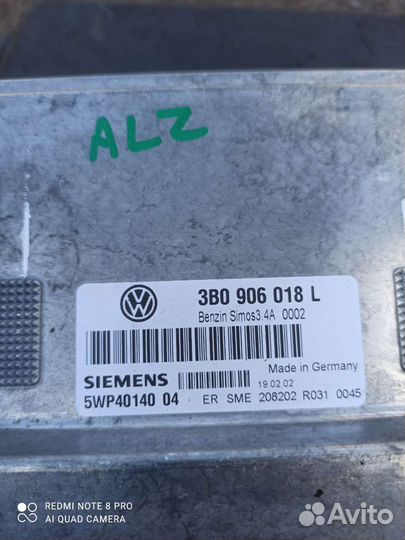 Пассат Б5+ (GP) эбу 3B0 906 918L(Siemens)