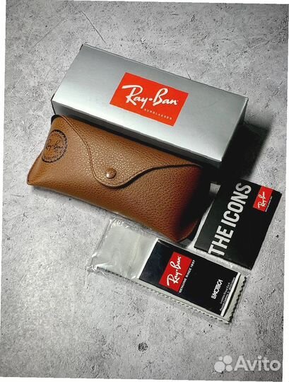 Очки Ray Ban wayfarer leopard