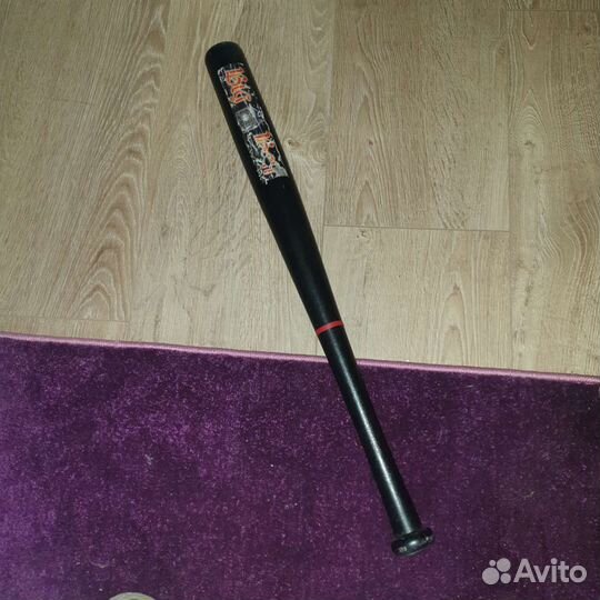 Бита деревянная черная