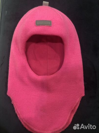 Шапка шлем для девочки 48 50