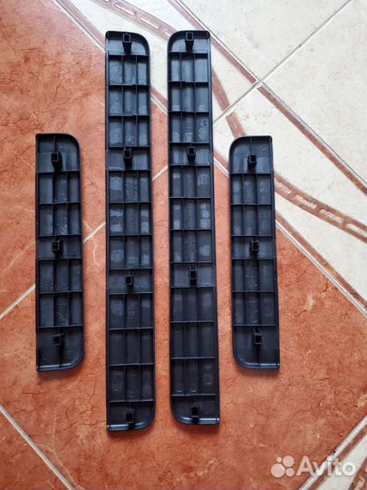 Накладки на пороги внутренние Nissan Patrol Y62