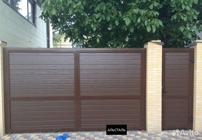 Ворота под ключ