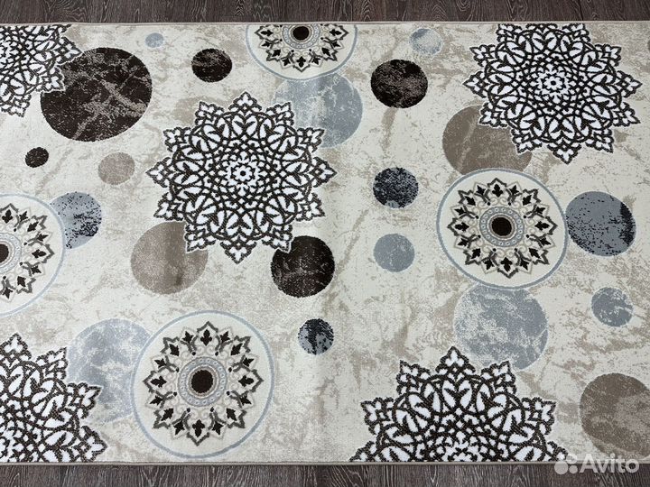 Ковер, ковровая дорожка 1.5м бежевая