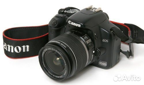 Зеркальный фотоаппарат Canon eos 450D