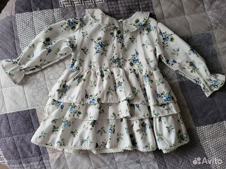 Платье для девочки 80-86