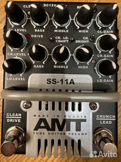 Ламповый гитарный предусилитель AMT SS-11A