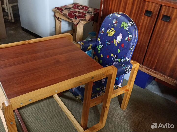 Стульчик для кормления трансформер