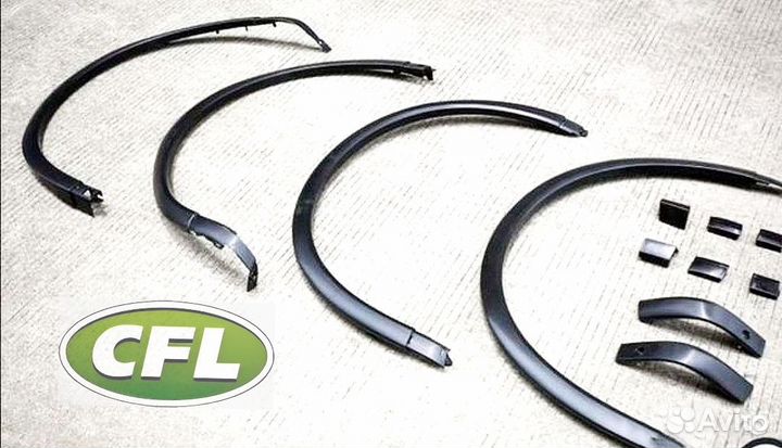 Комплект расширителей арок GTS на Porsche Cayenne