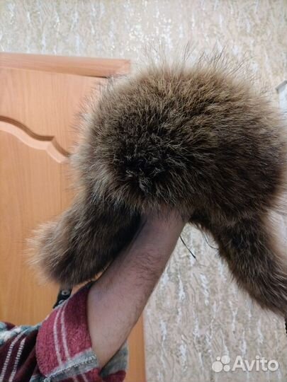 Шапка ушанка мужская натуральная