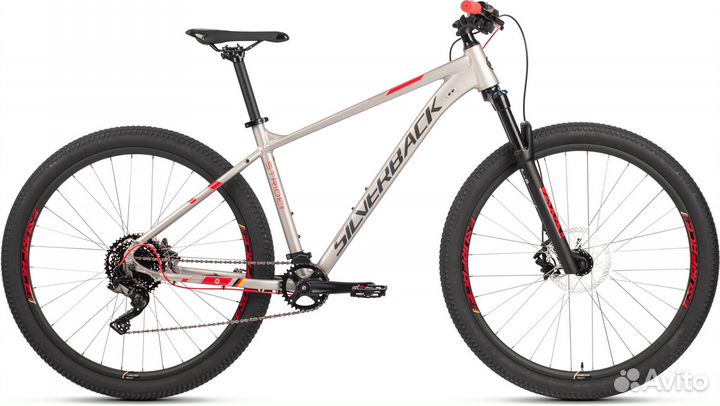 Велосипед silverback stride 29 sport (2023) Silver