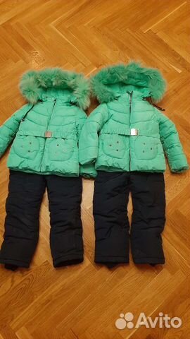 Детский зимний костюм на девочку