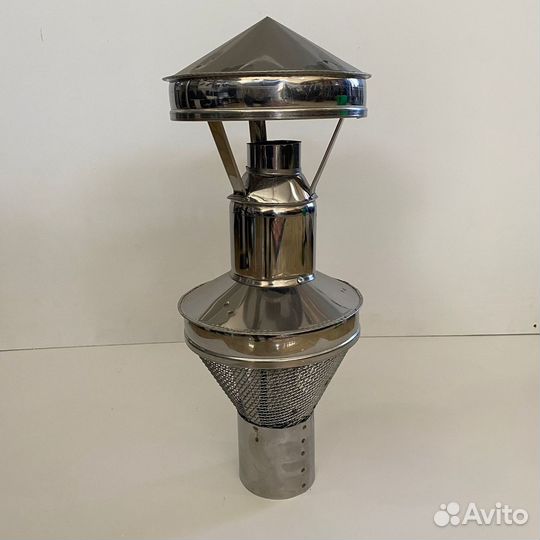 Колпак на коаксиальный дымоход