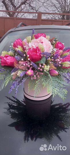 Букет из искусственных цветов