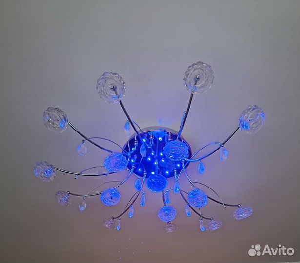 Люстра потолочная бу