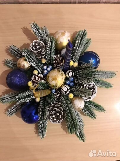 Новогодний декор. Подсвечники. Корзины