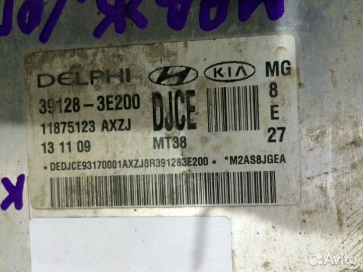 Блок управления двс Маджентис Magentis 391283E200