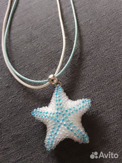 Подвеска из бисера