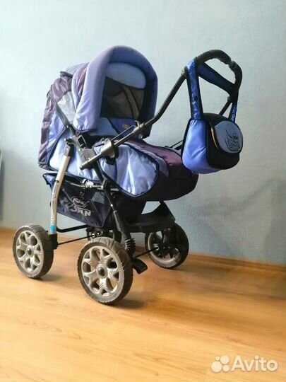 Детская коляска трансформер зима-лето