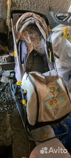 Санки коляска Nika