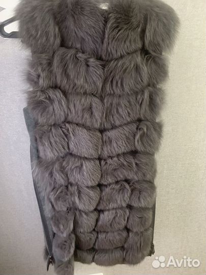 Жилет меховой женский