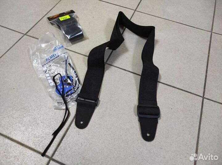 Ремень новый на акустическую классическую гитару