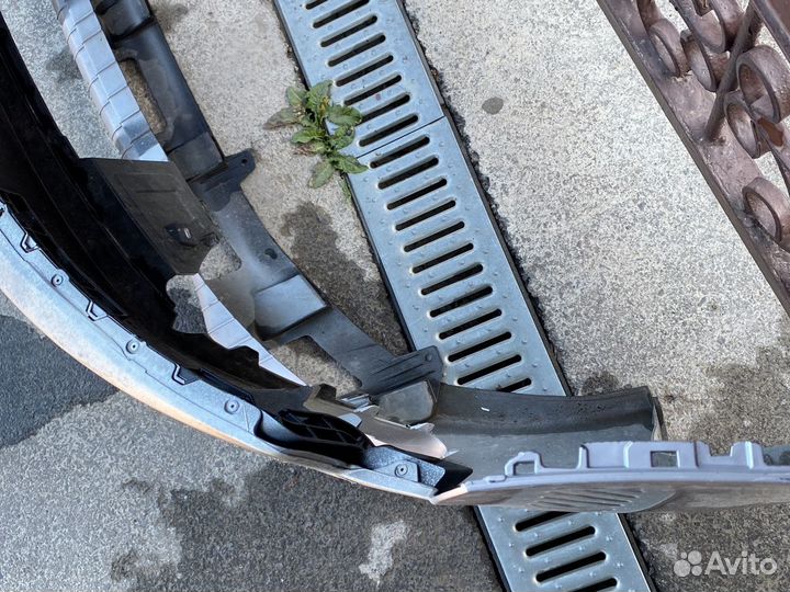 Бампер на kia rio кио рио