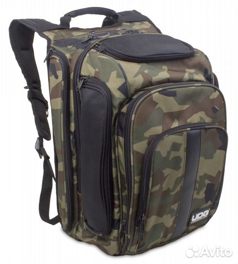UDG Ultimate Digi BackPack Black Camo/Orange, высо