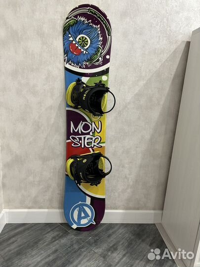 Сноубордические ботинки burton и сноуборд