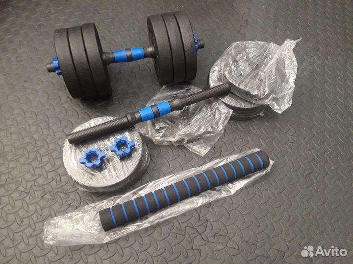 Гантели разборные штанга 16кг