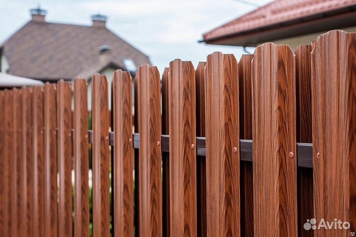 Металлический евроштакетник(5)