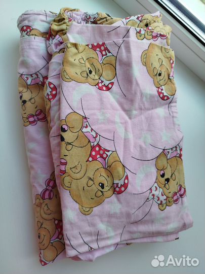 Постельное белье в детскую кроватку