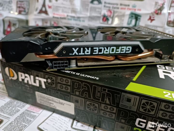 Видеокарта rtx 2060 super 8gb palit