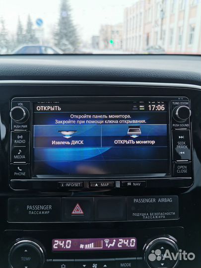 Магнитола mmcs w15 (mitsubishi outlander 3)