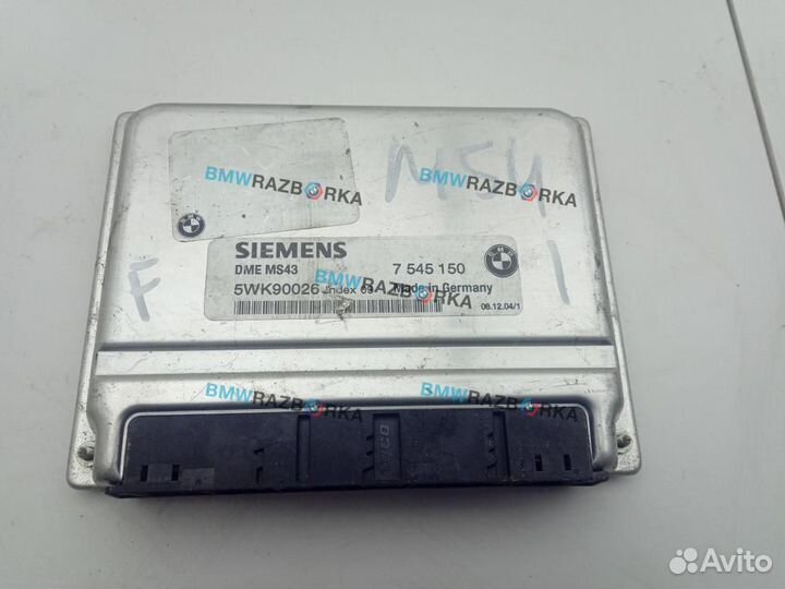 Блок управления двигателем BMW X5 E53 рест. 2004