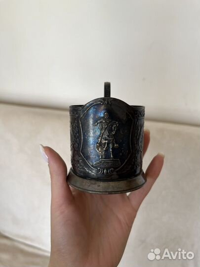 Подстаканник Юрий Долгорукий