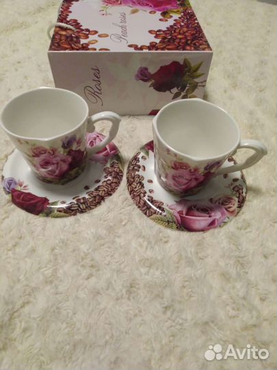 Чайный набор фарфоровый